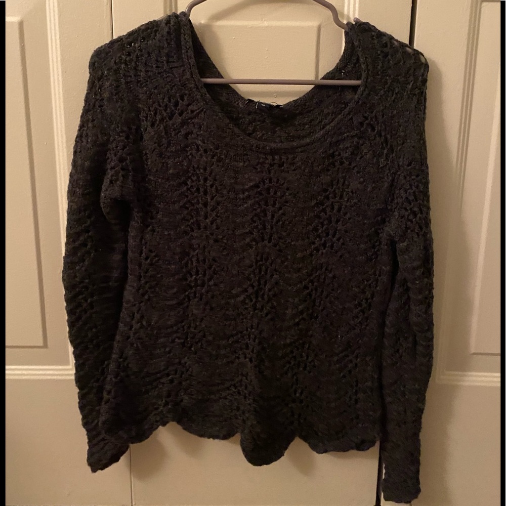 American eagle see through sweater